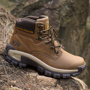 Men's Large Size Tactical Hiking Boots – Durable Outdoor Military Combat Training Boots for Mountaineering & Field Use